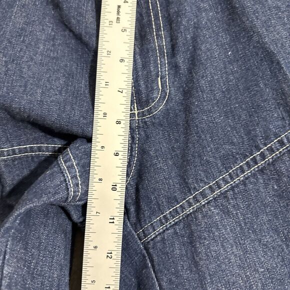 NWT Emergency Exit Carpenter Pocket Jeans‎ Denim Workwear 32 W 28L - Picture 5 of 9